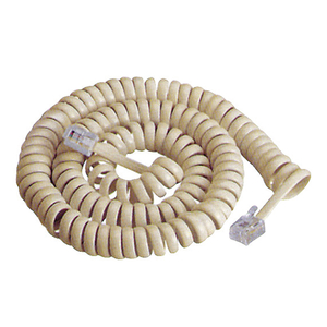 Coiled Telephone Handset Cord