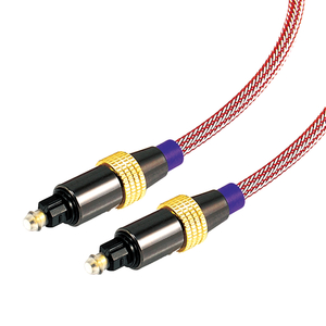 Braided Fiber Audio TOSLINK Cable